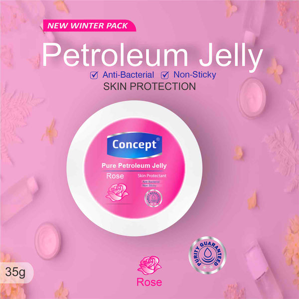 Petroleum Jelly Flat Bottle Rose