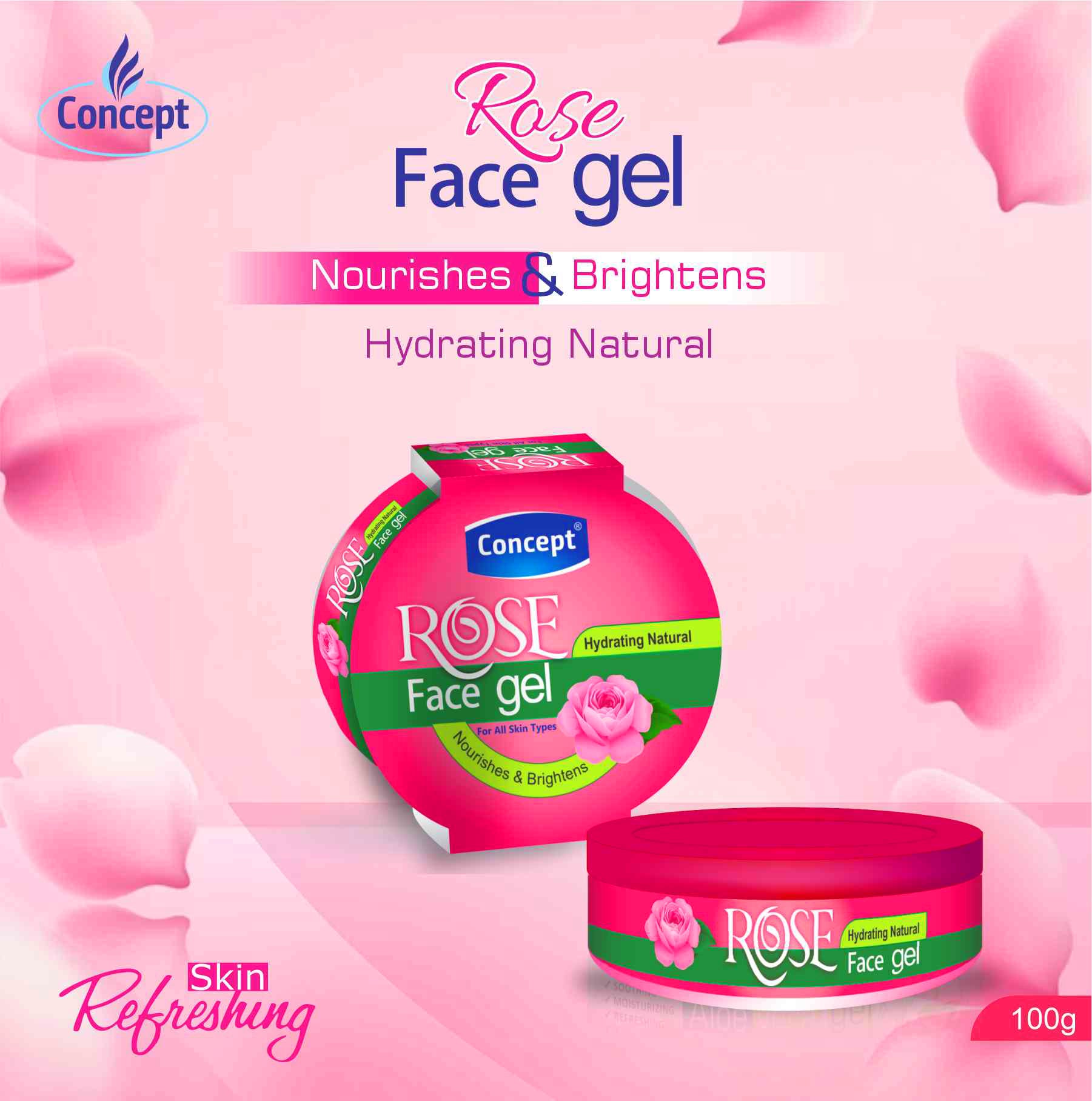 Rose Face Gel