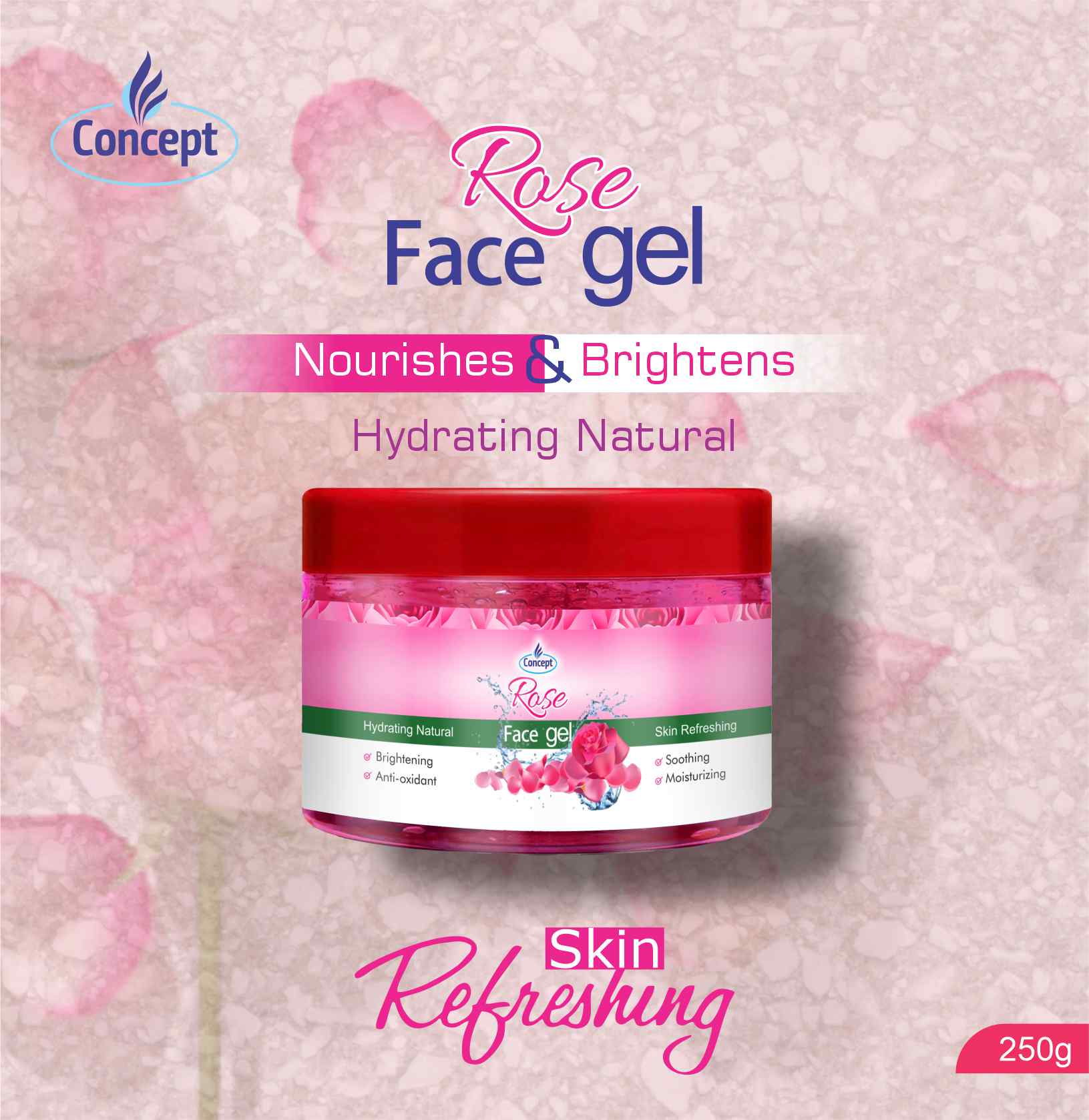 Rose Face Gel