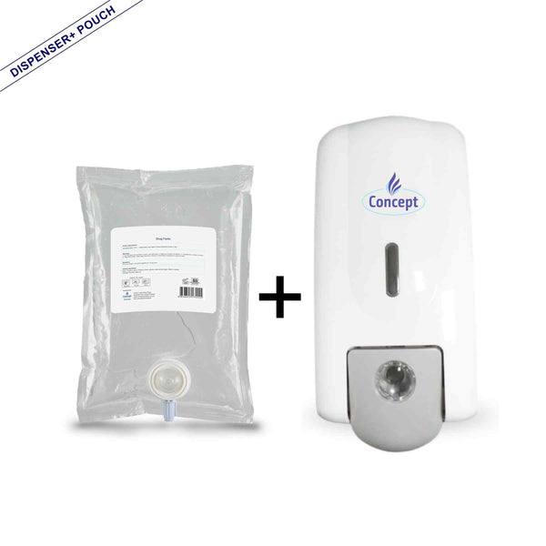 Sanitizer Gel Pouch + Dispenser