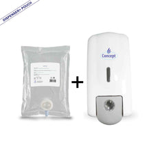 Sanitizer Gel Pouch + Dispenser