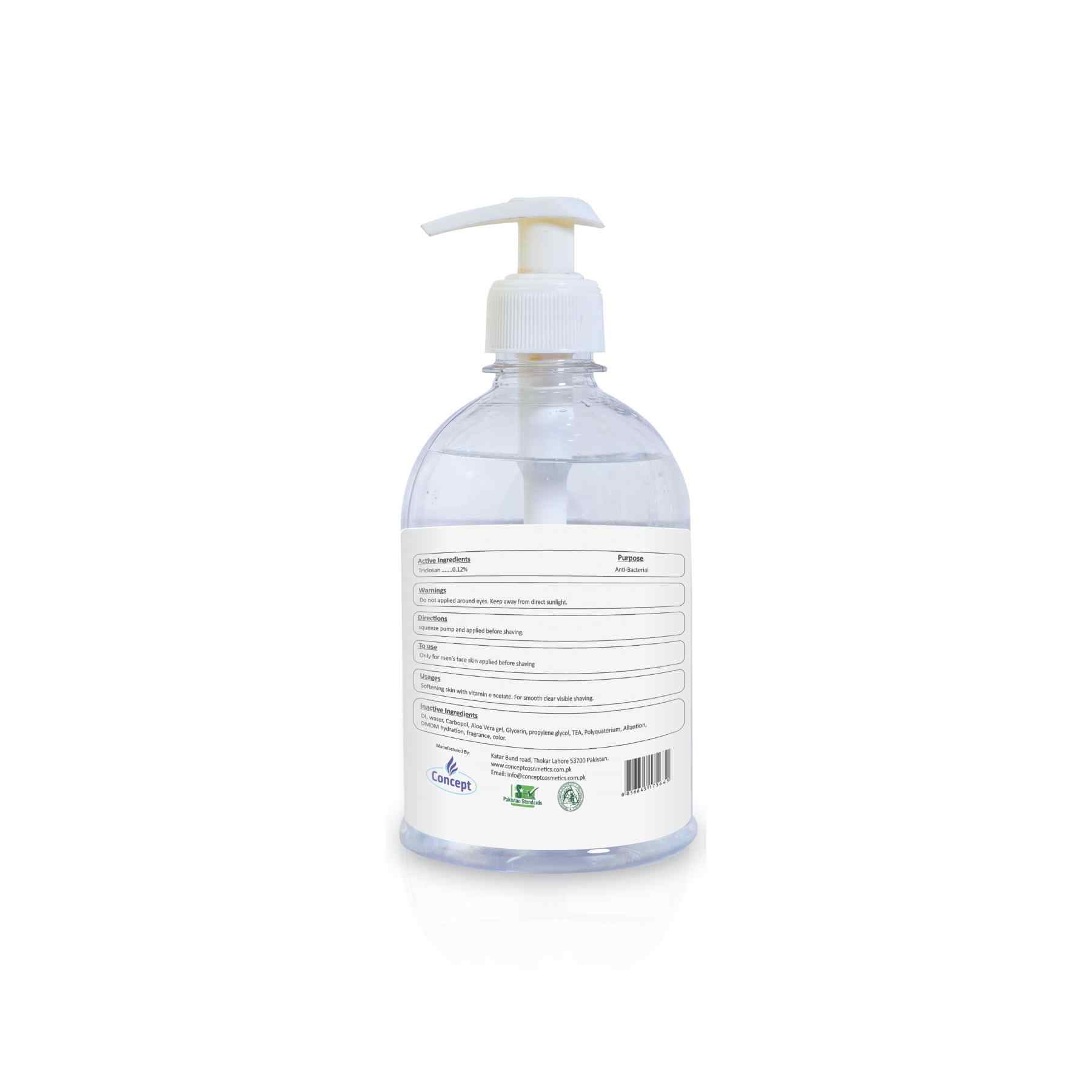 Concept Shaving Gel Original White