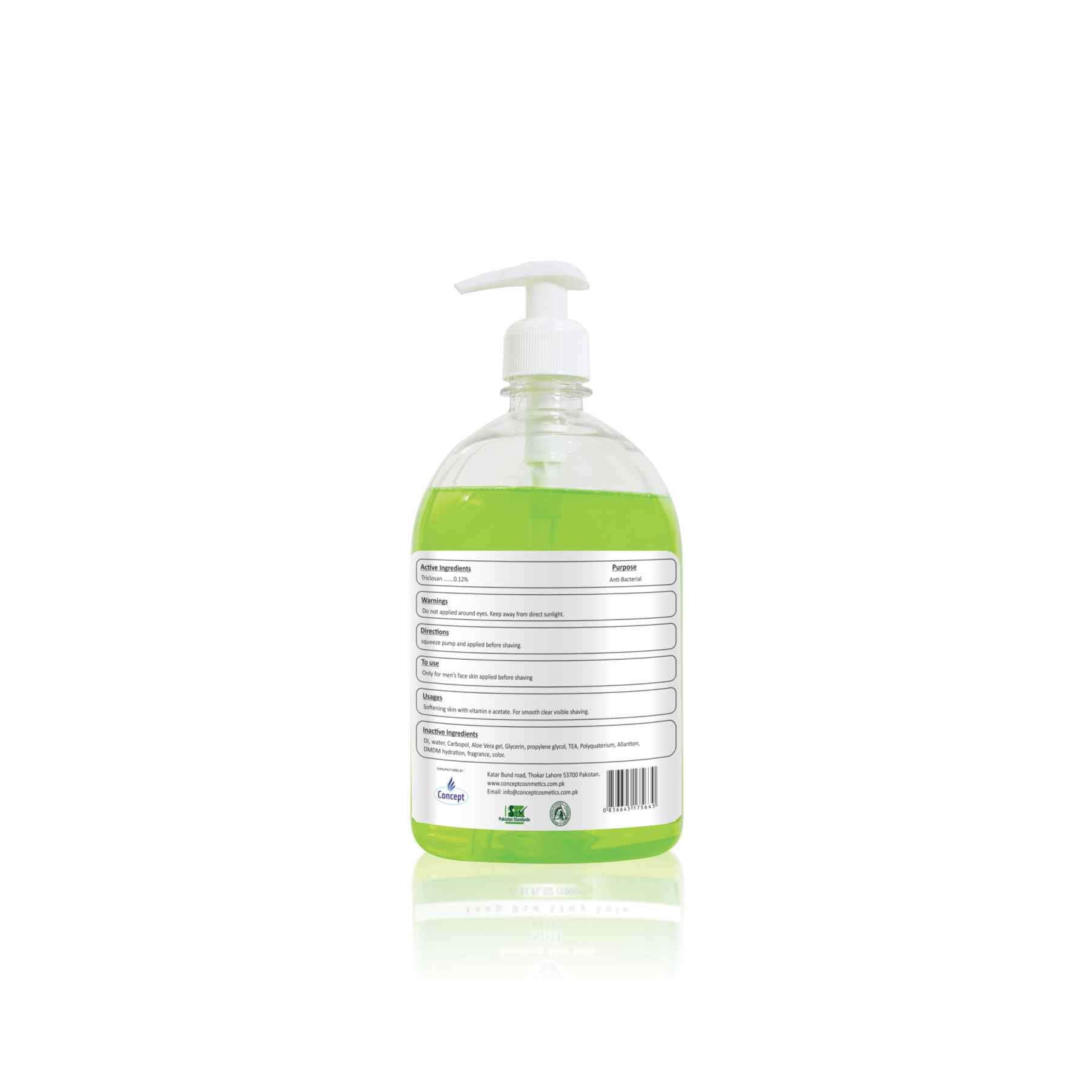 Concept Shaving Gel Sensitive Green