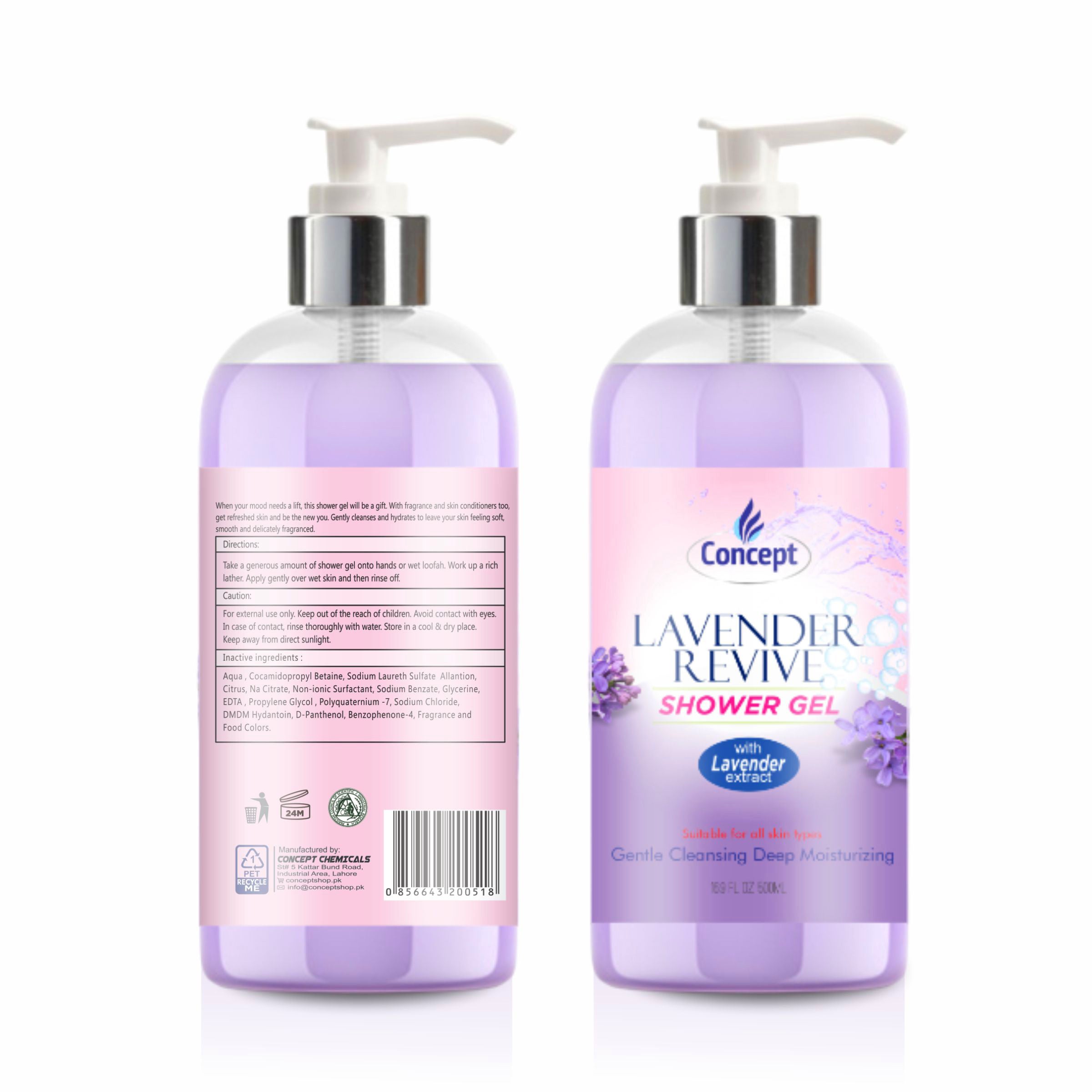Concept Shower Gel (500ml)