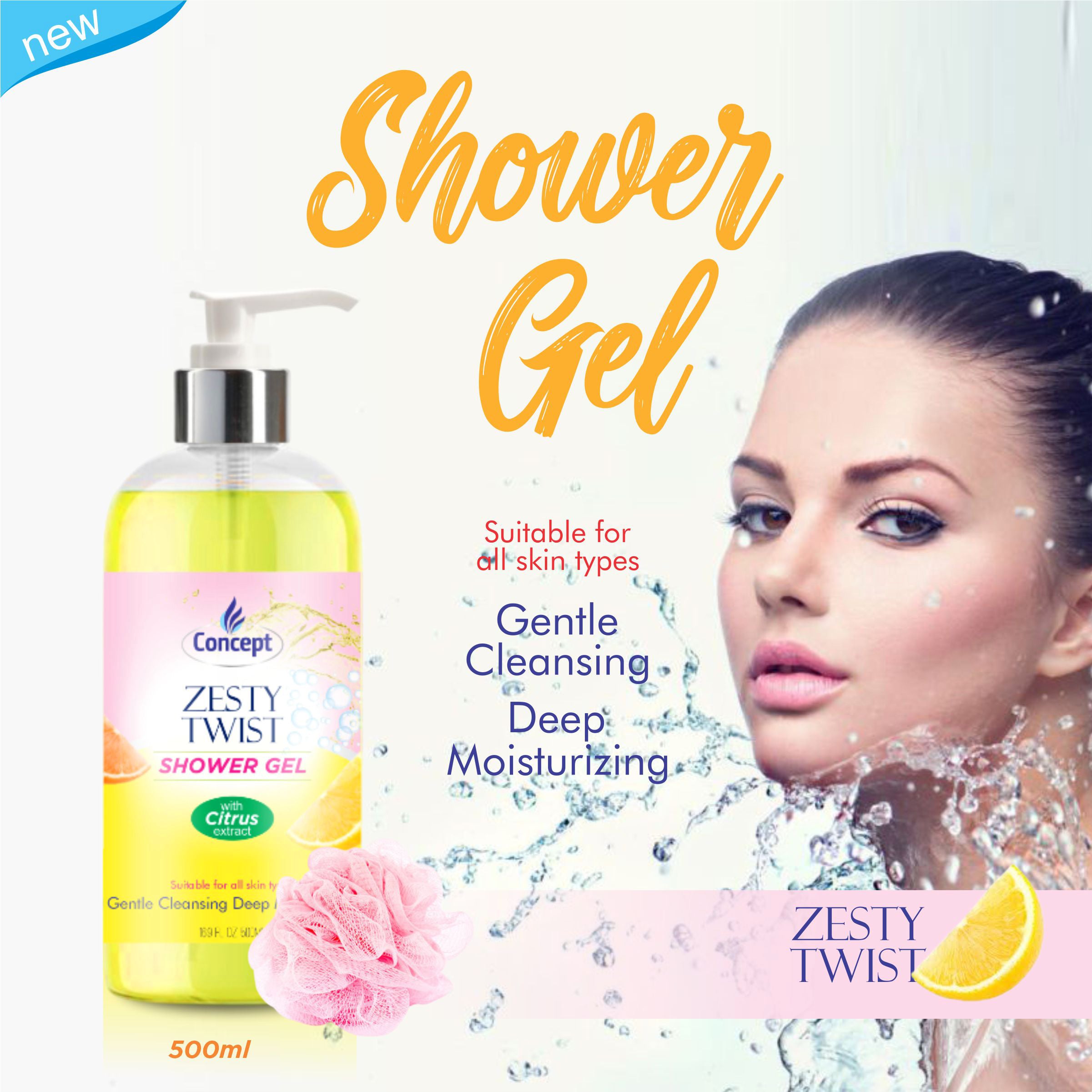 Concept Shower Gel (500ml)