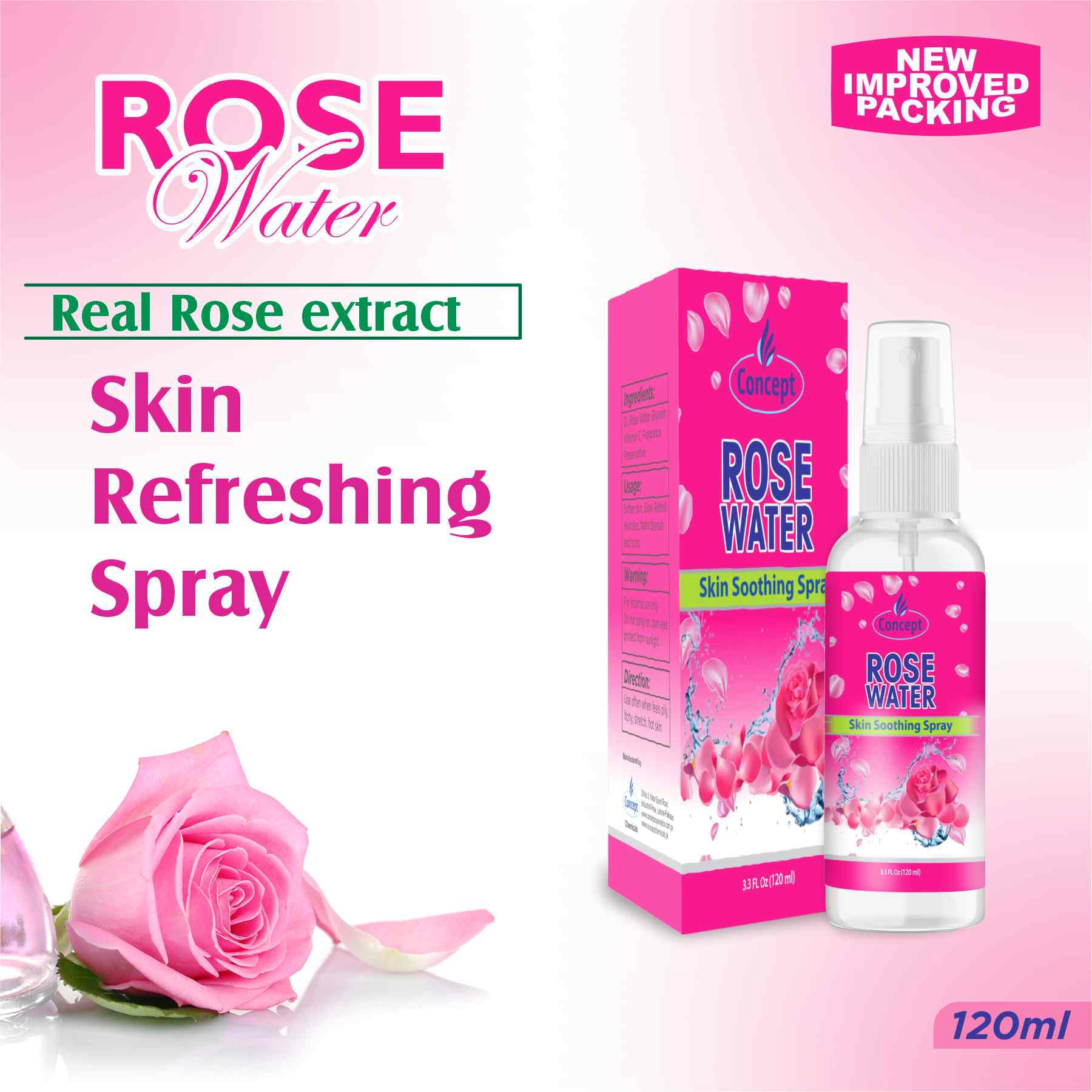Rose Water Spray 120ML