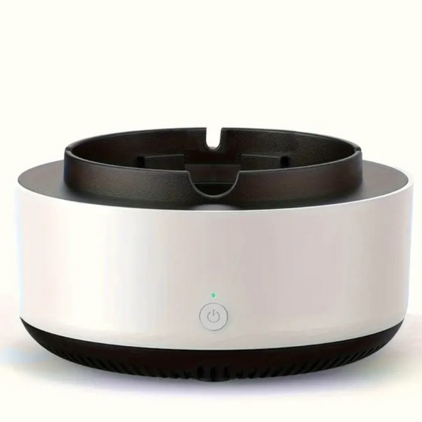 Smart Air Purification Ashtray – 360° Smoke Absorbing, Odor Eliminating, Aromatherapy Function