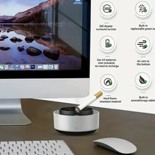 Smart Air Purification Ashtray – 360° Smoke Absorbing, Odor Eliminating, Aromatherapy Function