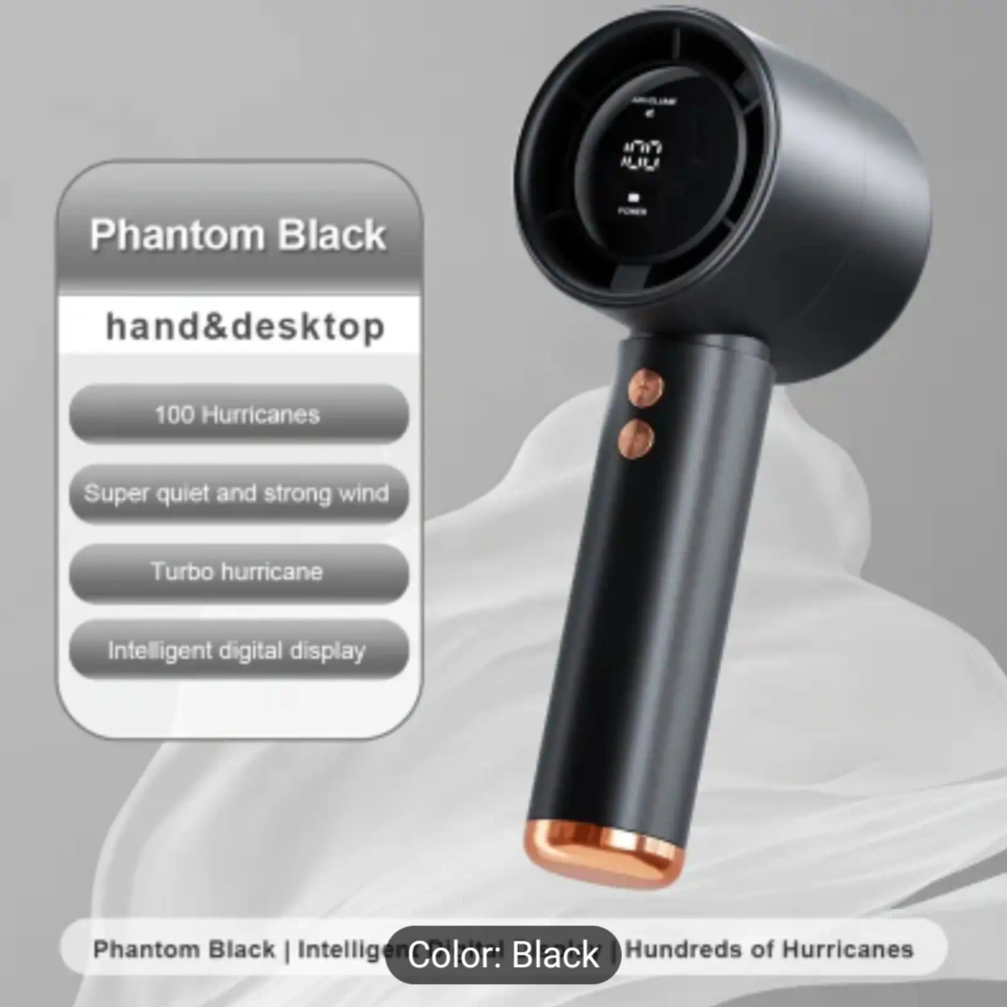 Turbo Jet Fan Mini Portable Ice Cold Fan
