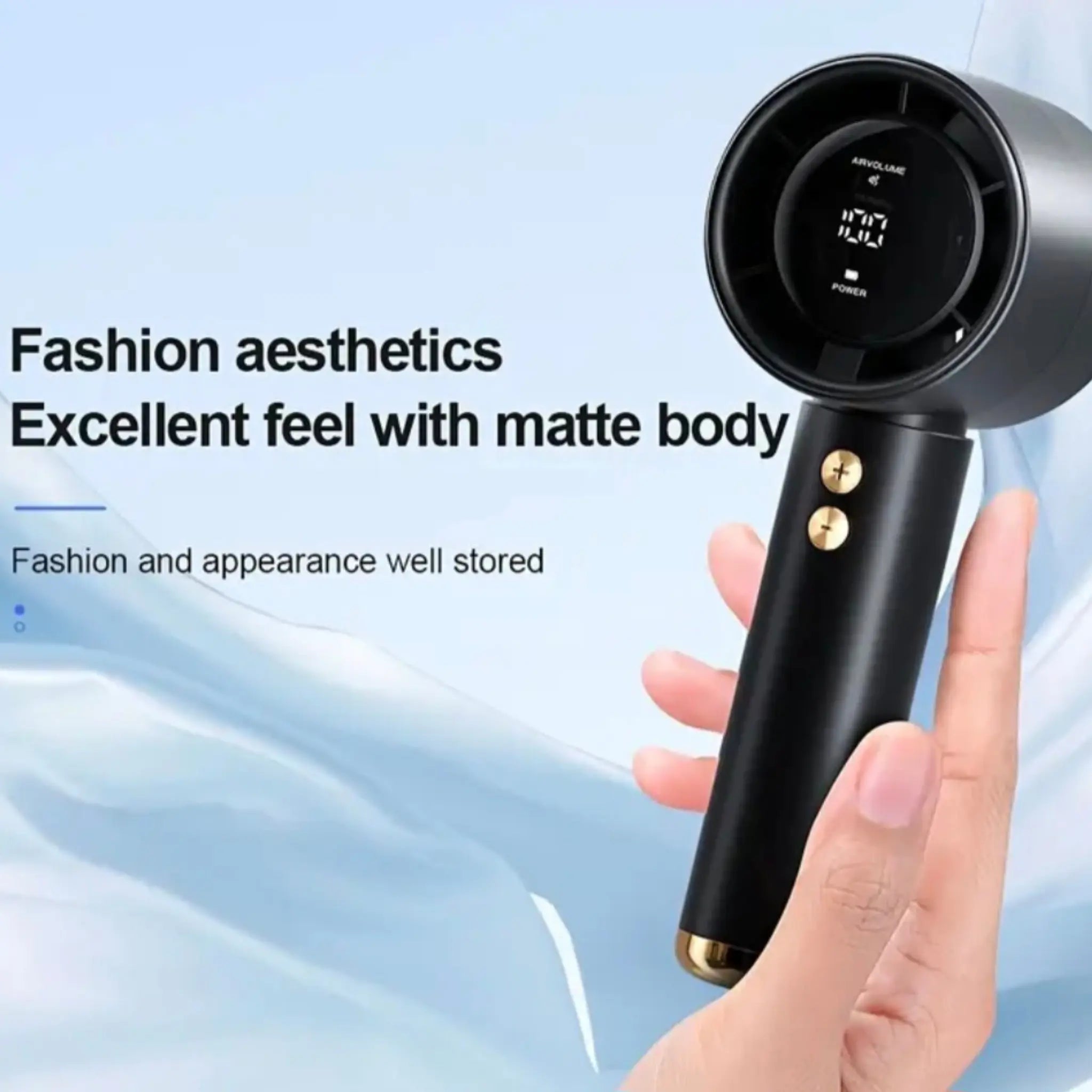 Turbo Jet Fan Mini Portable Ice Cold Fan