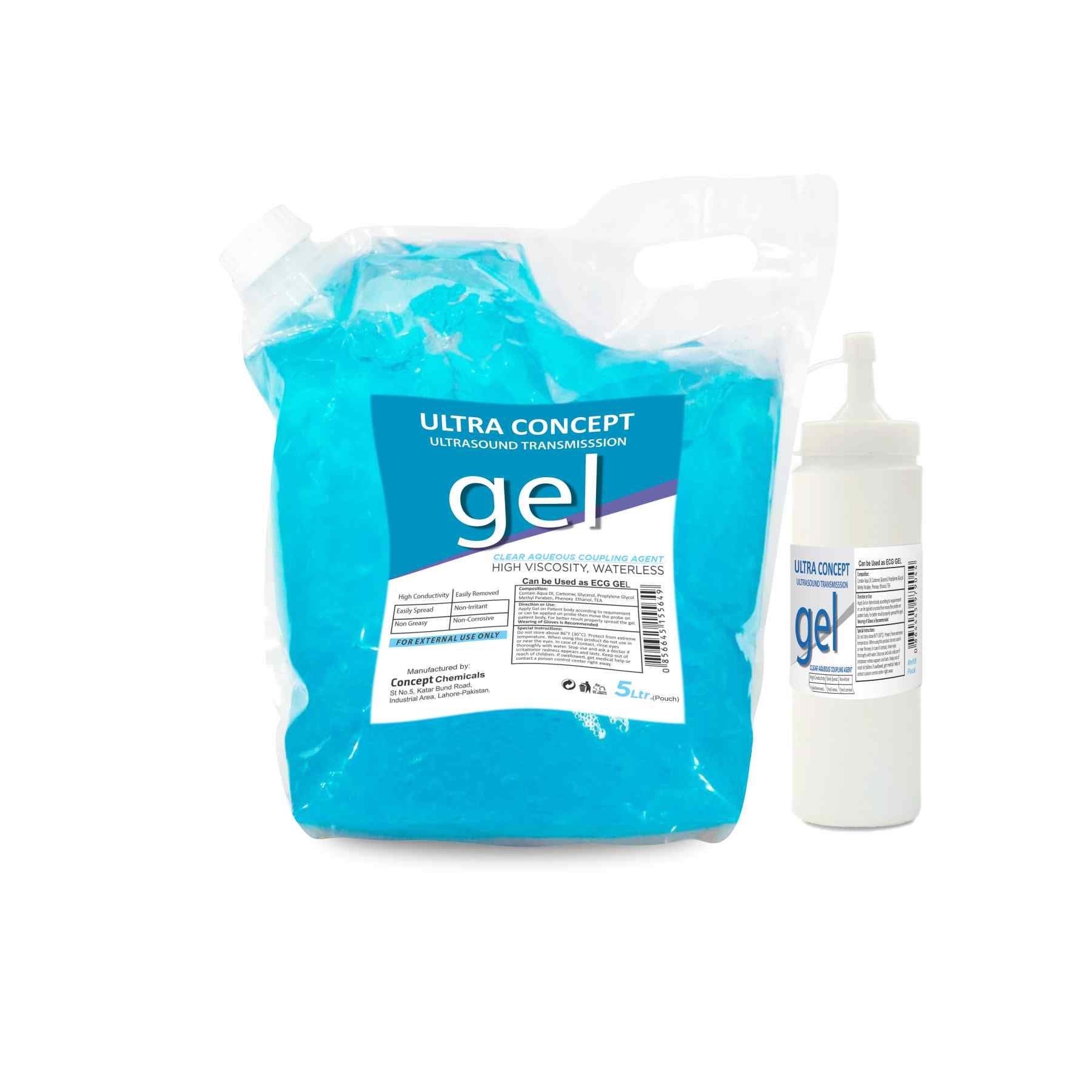 Ultrasound Gel Pouch 5 Litre