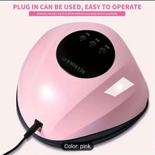 Imported UV LED Nail Lamp Dryer with Smart Infrared Sensor – 3 Timer Settings  Fast Curing Pink Nail Gel Dryer for Manicure & Pedicure
