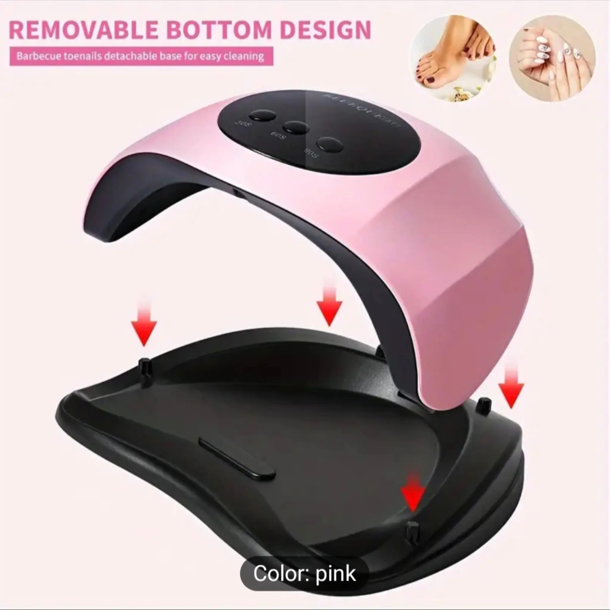 Imported UV LED Nail Lamp Dryer with Smart Infrared Sensor