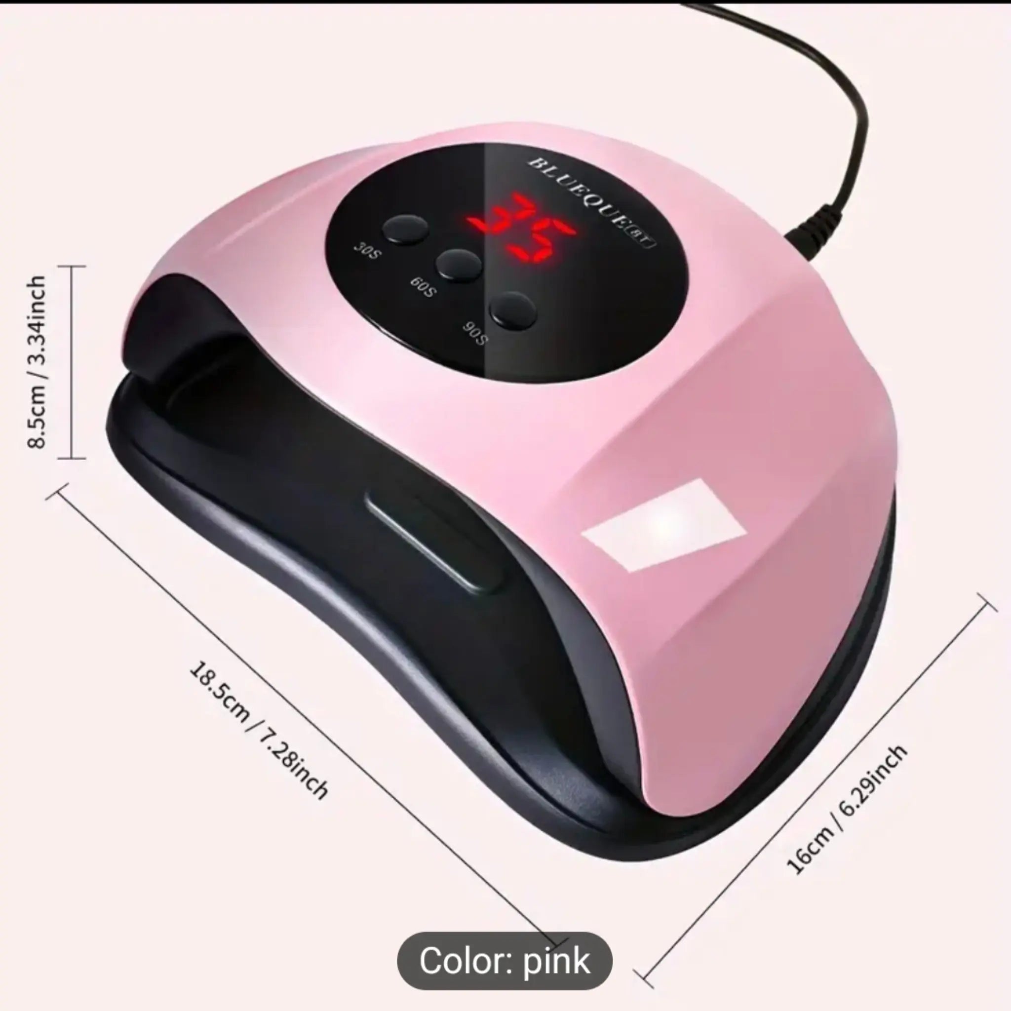 Imported UV LED Nail Lamp Dryer with Smart Infrared Sensor