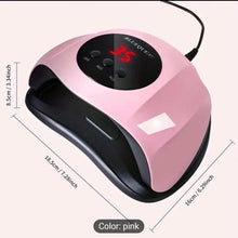 Imported UV LED Nail Lamp Dryer with Smart Infrared Sensor – 3 Timer Settings  Fast Curing Pink Nail Gel Dryer for Manicure & Pedicure