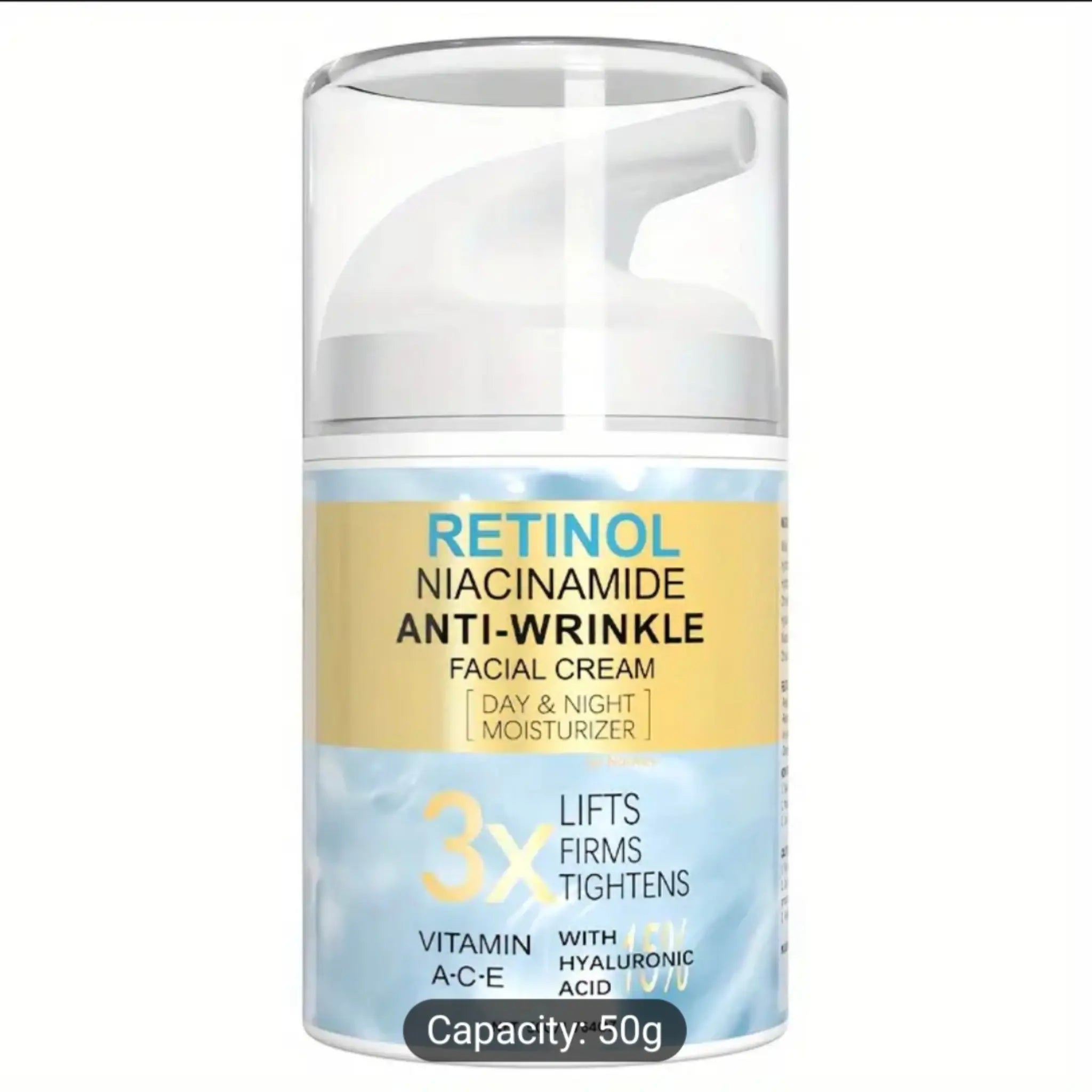 Unisex Anti-Wrinkle Facial Cream Day & Night Moisturizer