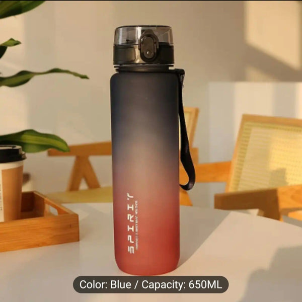 Water Bottle 650ML Leak Proof Sports Bottle