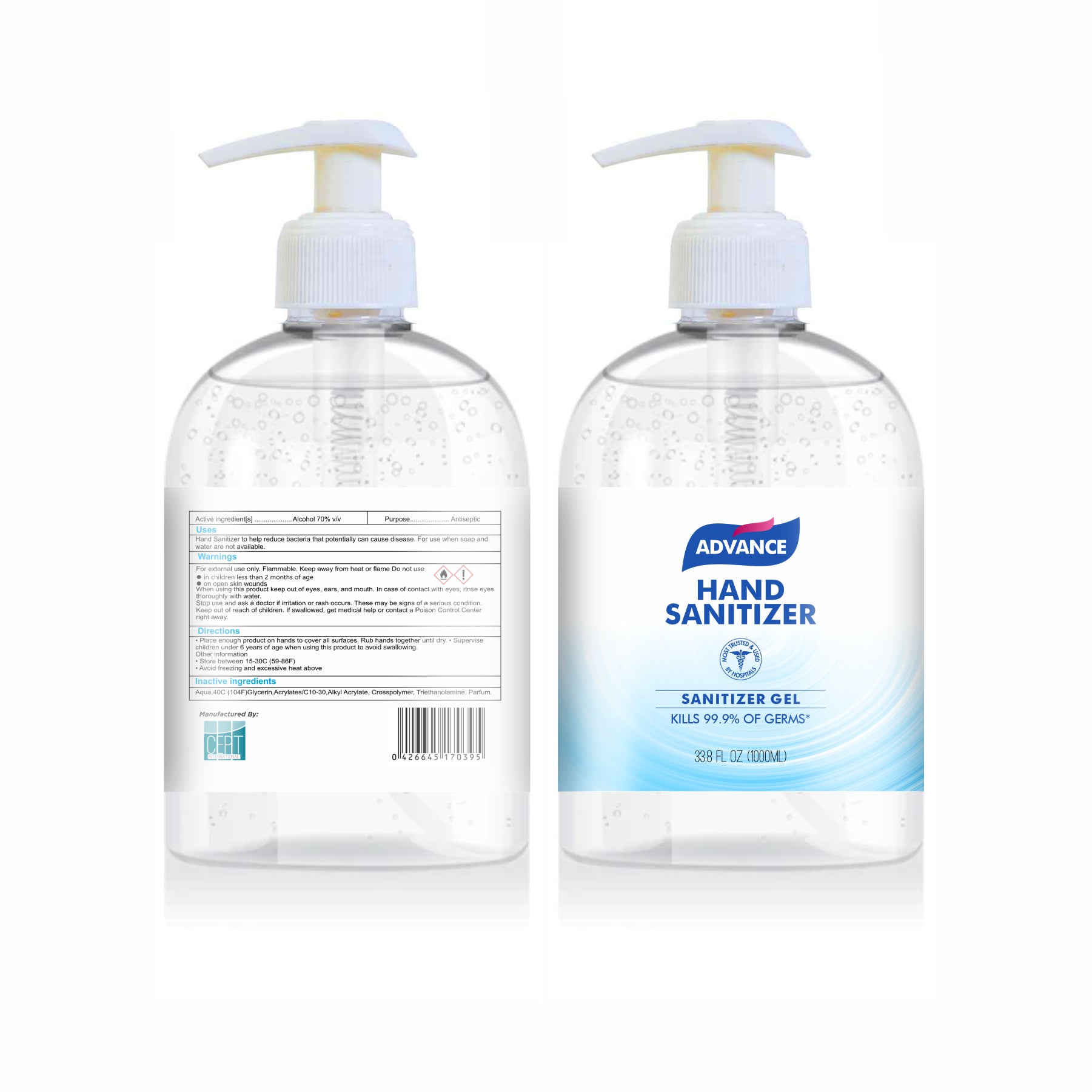 Advance Sanitizer Gel