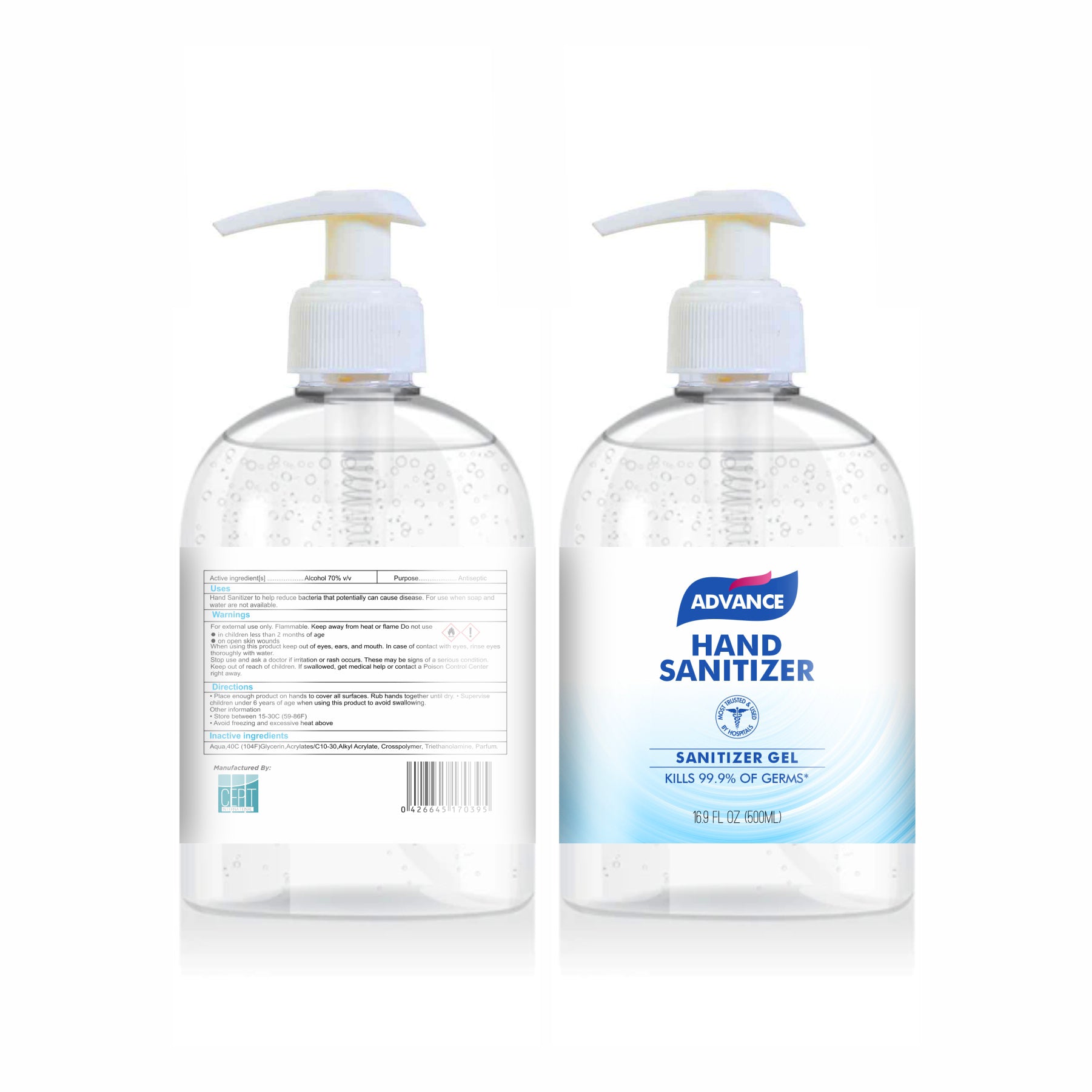 Advance Sanitizer Gel