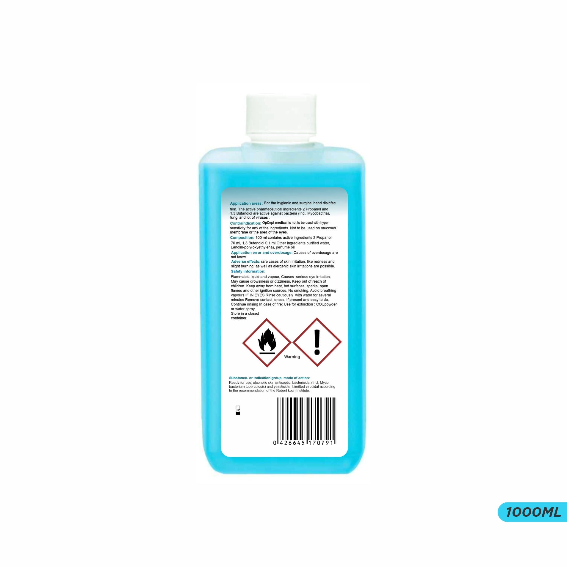 Opcept Sanitizer Liquid