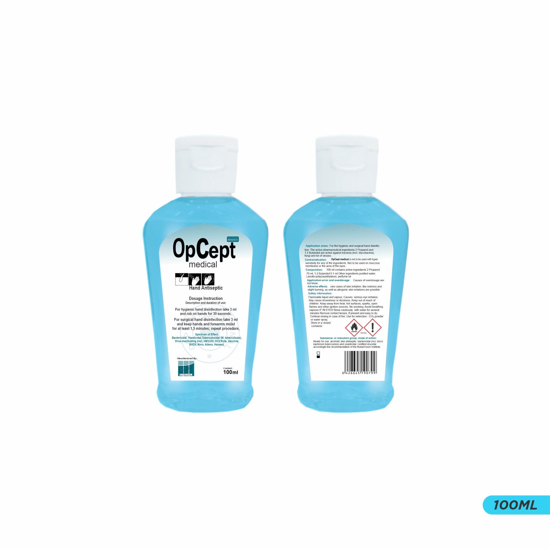 Opcept Sanitizer Liquid